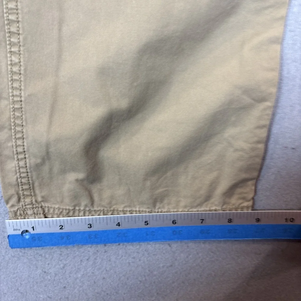 VTG Old Navy Surplus Company‎ Cargo Pants Girl Size 14 Khaki Utility Work Y2K